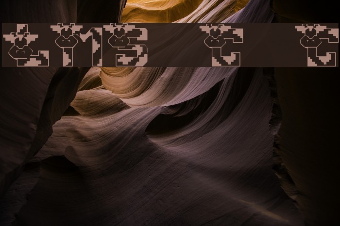LMS Conrad's Cows Font examples