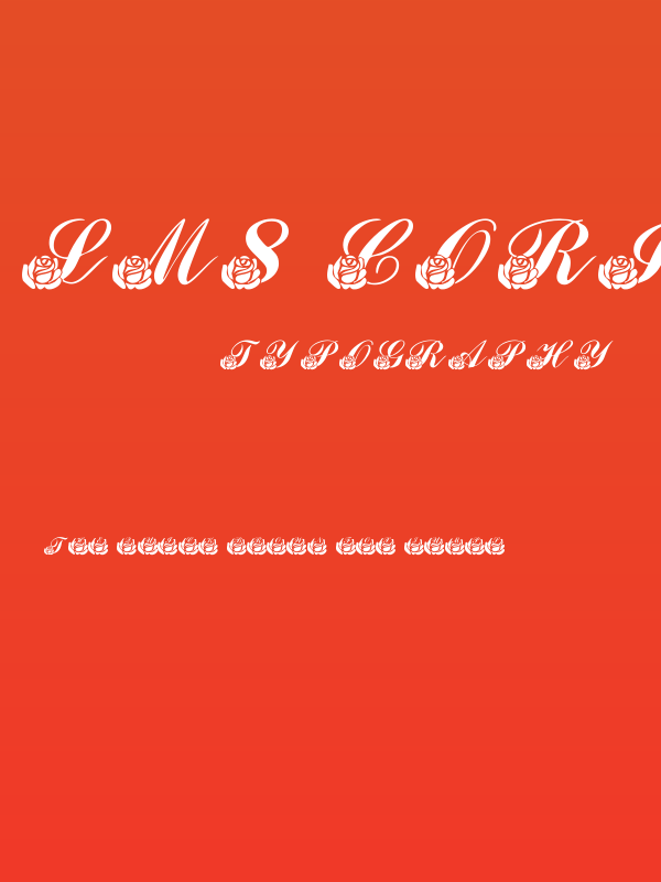 LMS Corinne's Roses Poster