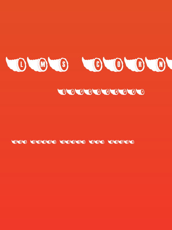 LMS Cornicopia of Thanks Poster