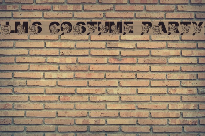 LMS Costume Party Example 1