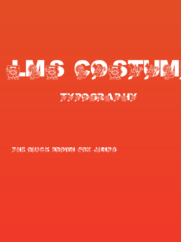 LMS Costume Party Poster