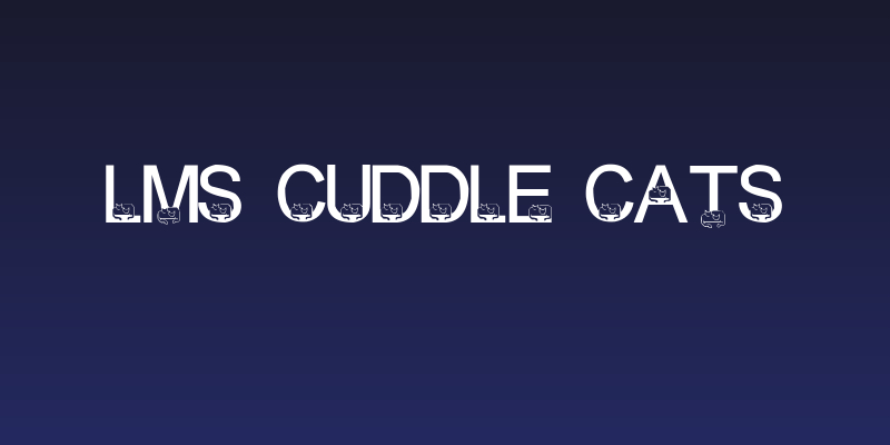 LMS Cuddle Cats Social Header
