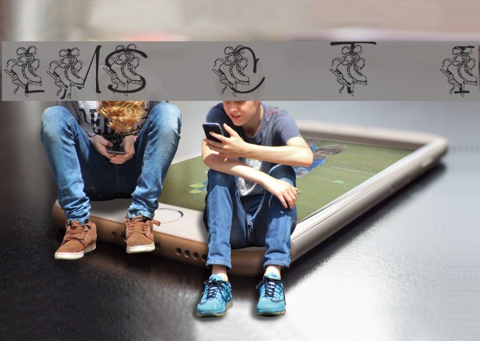 LMS Cutting The Ice Font examples
