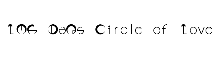 LMS DaQ's Circle of Love  नि: शुल्क फ़ॉन्ट्स डाउनलोड