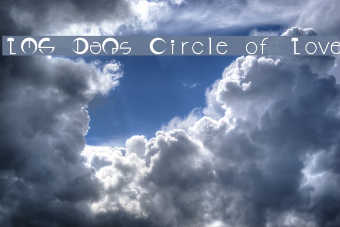 LMS DaQ's Circle of Love Font examples