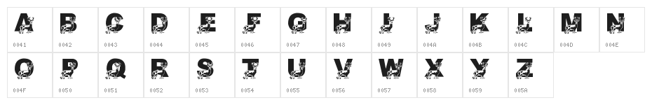 LMS Daddy Deer Character Map