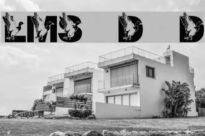 LMS Dad's Duck Font examples