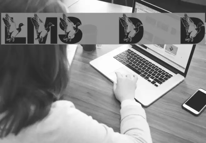 LMS Dad's Duck Font examples