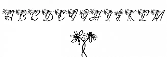 LMS Daisy Days Font OTHER CHARS