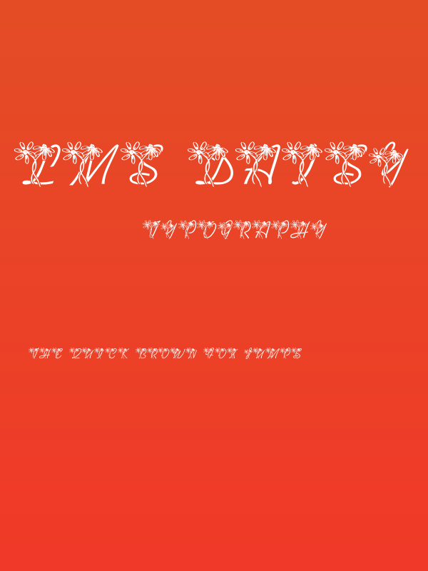 LMS Daisy Days Poster