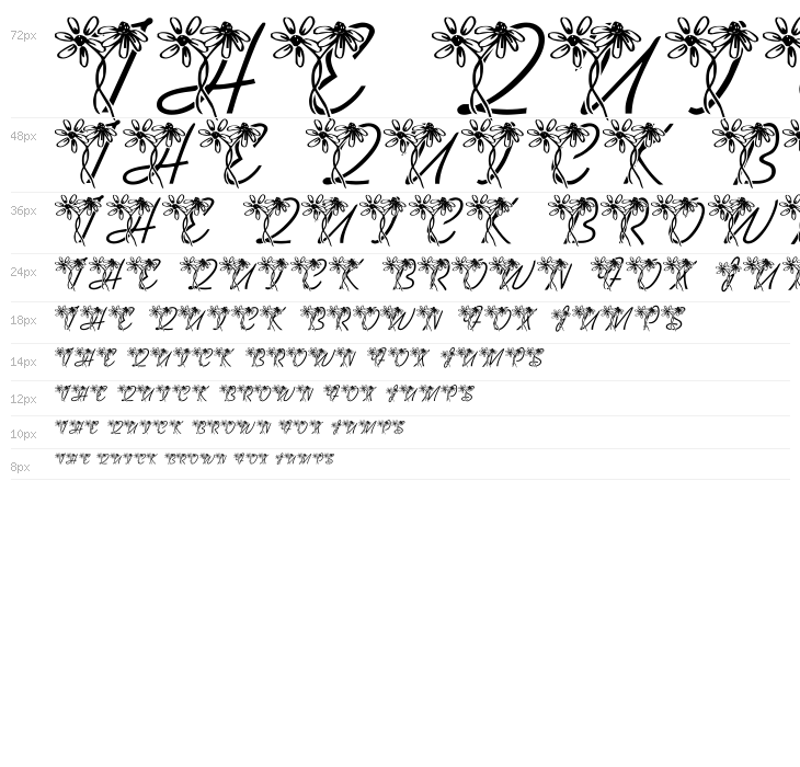 LMS Daisy Days Waterfall