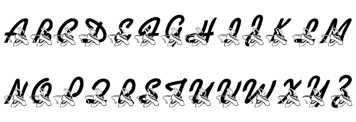 LMS Dance Shoes Font OTHER CHARS