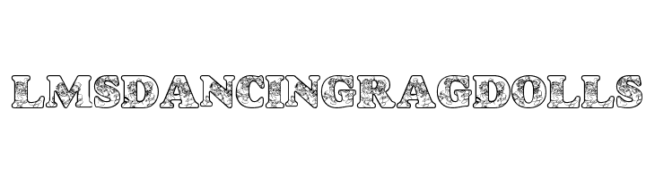 LMS Dancing Rag Dolls  Free Fonts Download
