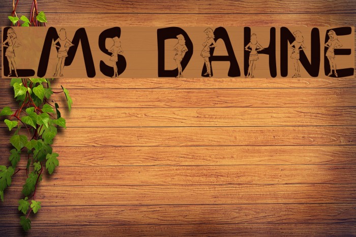 LMS Daphne Font examples