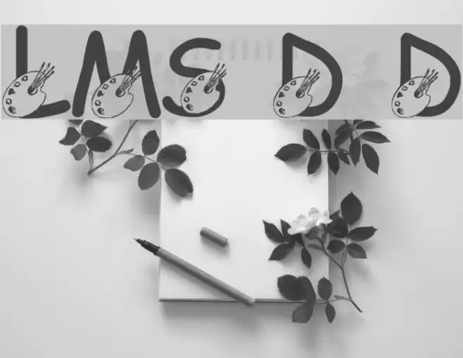 LMS Darren's Delight Font examples