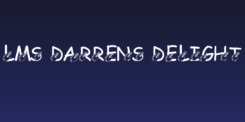 LMS Darren's Delight Social Header