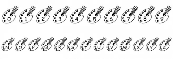 LMS Darren's Diversion Font OTHER CHARS