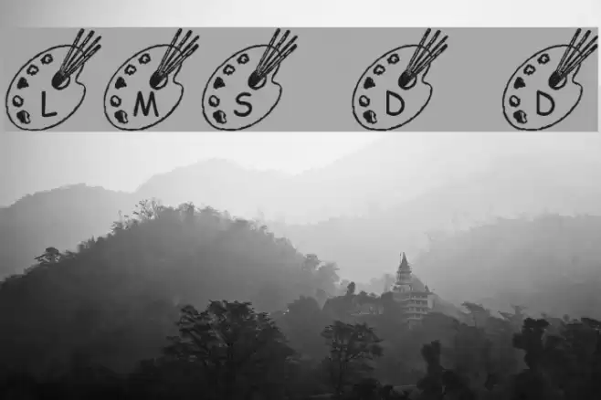 LMS Darren's Diversion Font examples