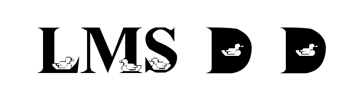 LMS David's Ducks  Frei Schriftart Herunterladen