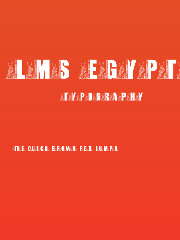 LMS Egyptian Bookends Poster