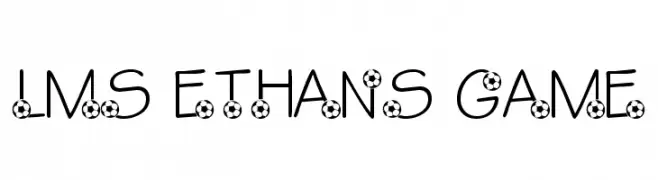 LMS Ethan's Game  baixar fontes gratis