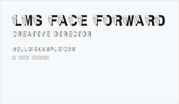LMS Face Forward Business Card