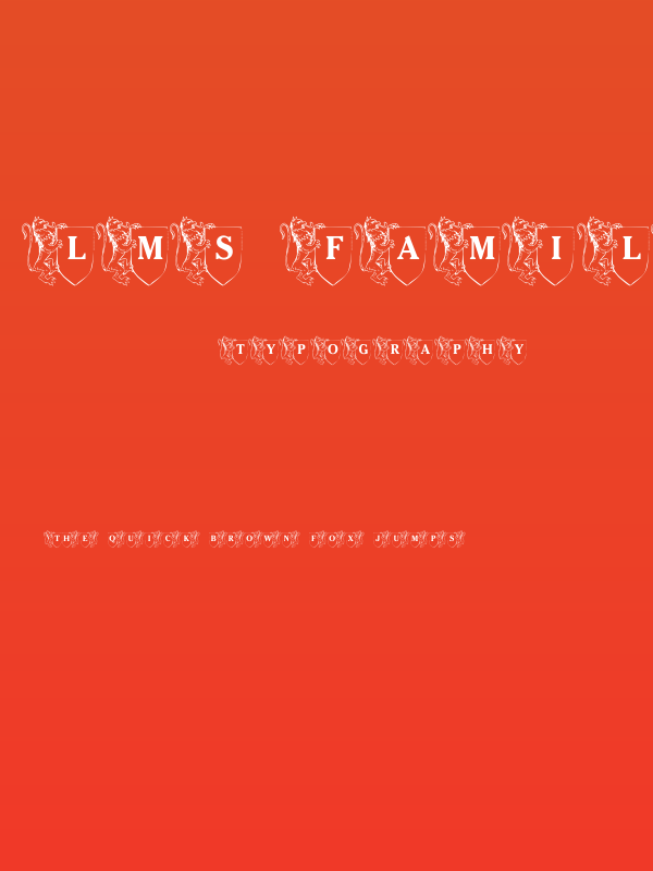 LMS Family Crest Poster