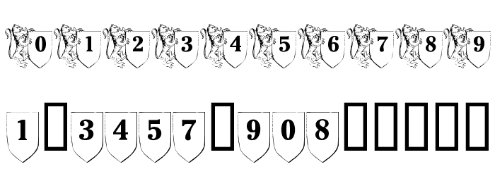 LMS Family Shield Font OTHER CHARS