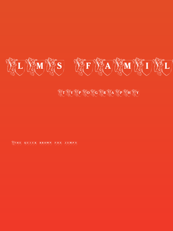 LMS Family Shield Poster