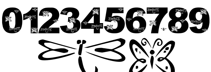 LMS Found In Candice's Garden Font OTHER CHARS