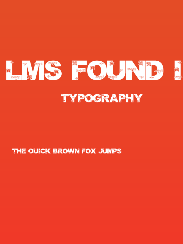 LMS Found In Candice's Garden Poster