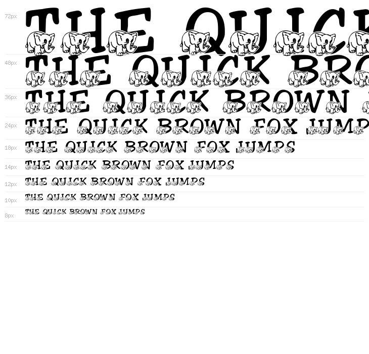 LMS Friendly Elephant Waterfall