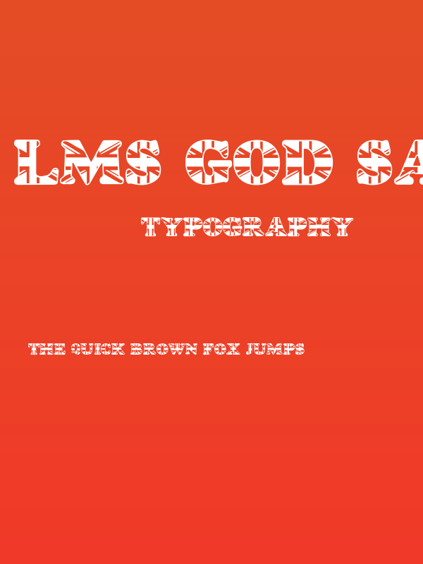 LMS God Save The Queen Poster