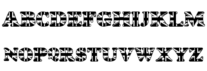 LMS God Save The Queen Font LOWERCASE