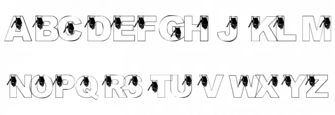 LMS Going Batty Font Litere mari