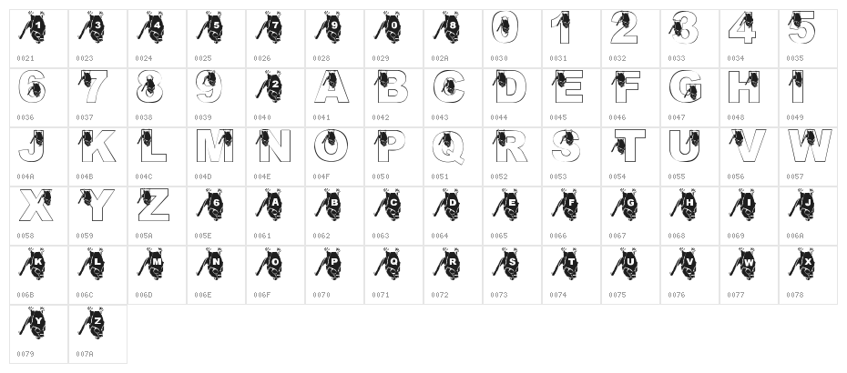 LMS Going Batty Character Map