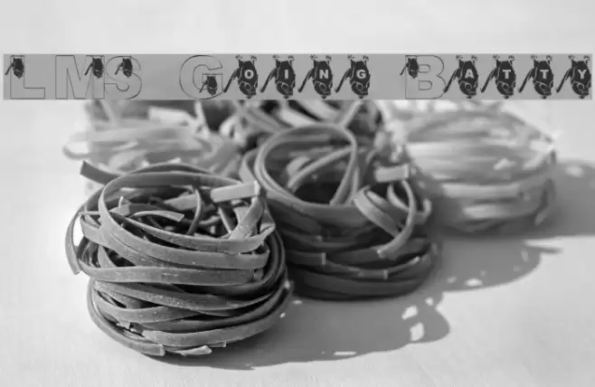 LMS Going Batty Font examples