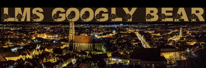LMS Googly Bear Font examples