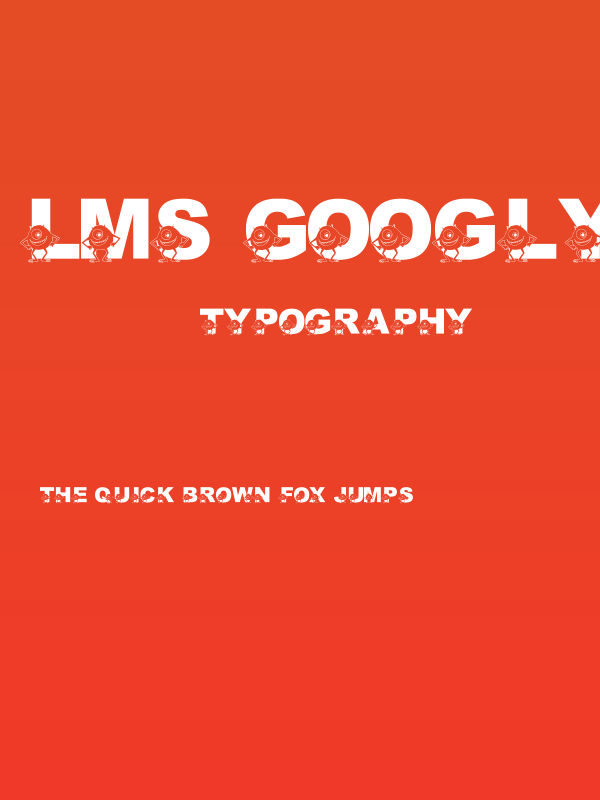 LMS Googly Bear Poster