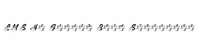 LMS He Filled Both Stockings  Frei Schriftart Herunterladen