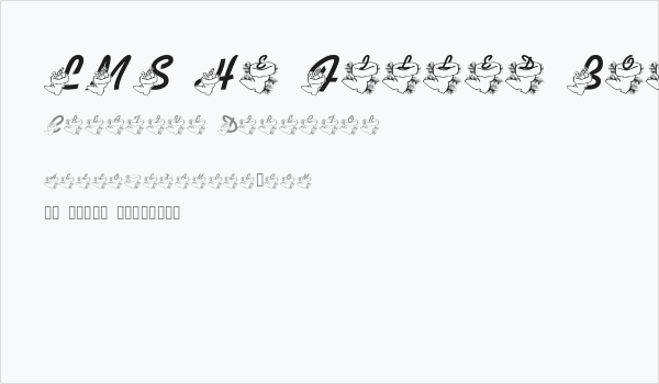 LMS He Filled Both Stockings Business Card