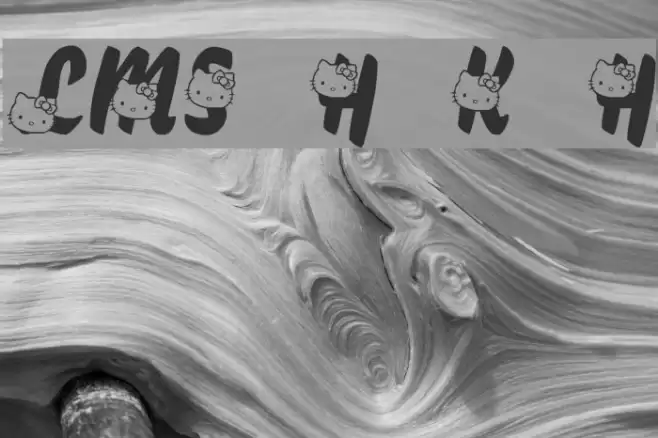 LMS Hello Kitty Hello Font examples