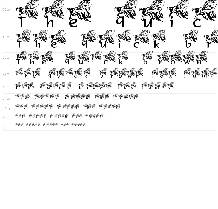 LMS Helpful Hunny Bee Waterfall