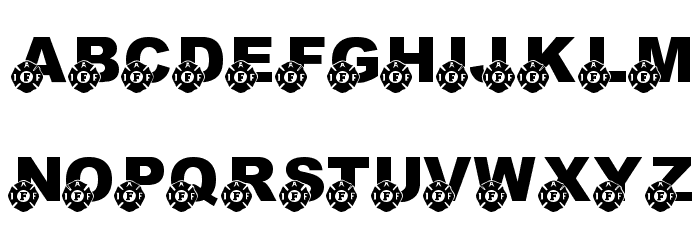 LMS Heros Among The Ashes Font LOWERCASE