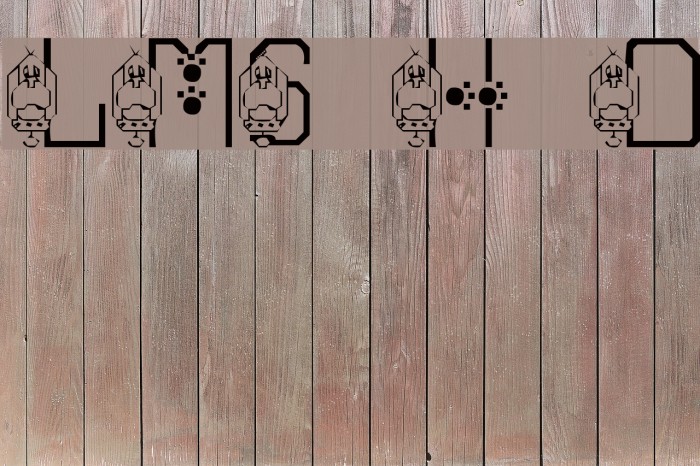 LMS Hound Dog Font examples