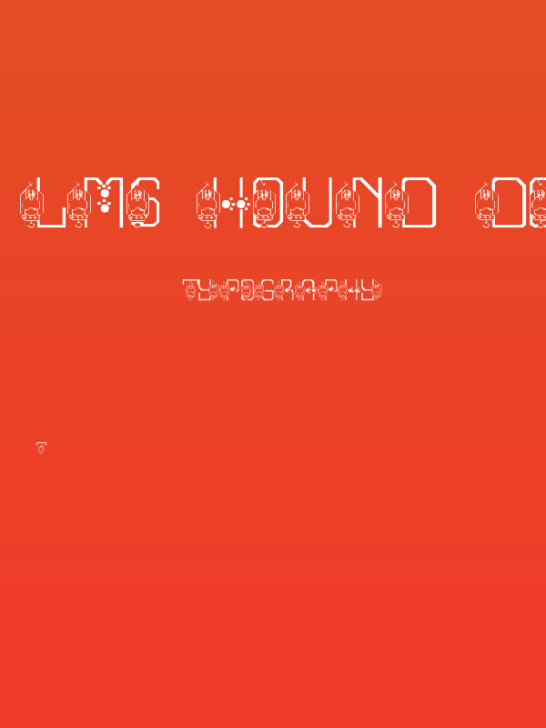 LMS Hound Dog Poster