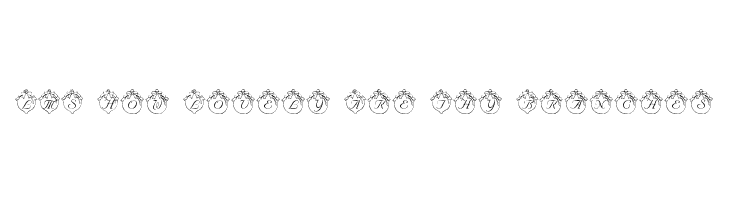 LMS How Lovely Are Thy Branches  Frei Schriftart Herunterladen