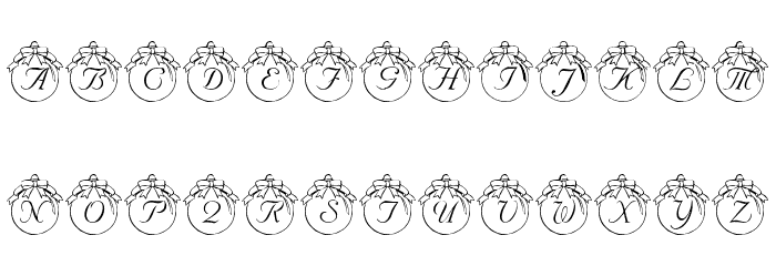 LMS How Lovely Are Thy Branches Font LOWERCASE