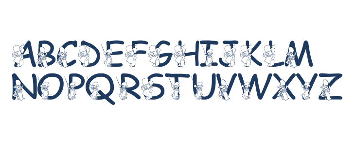 LMS Hundred Acre Halloween Lowercase