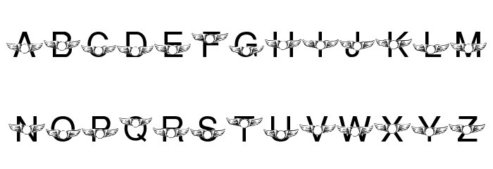 LMS I Caught Harry's Snitch Font LOWERCASE